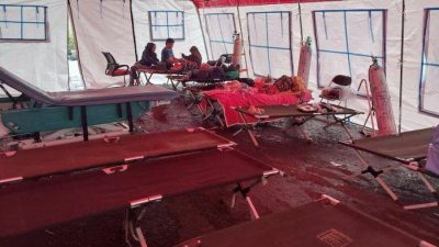 pasien korban gempa cianjur di rsud cimacan hanya tersisa 5 dua orang dirawat di tenda dfbcb80