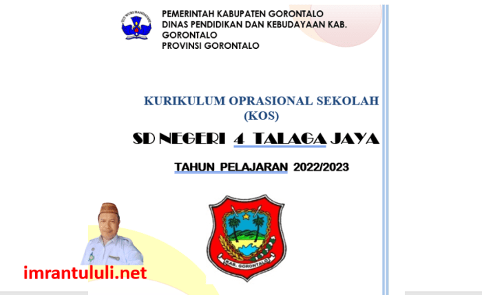 Kurikulum operasional satuan pendidikan