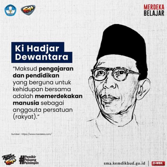 Tujuan pendidikan menurut ki hajar dewantara