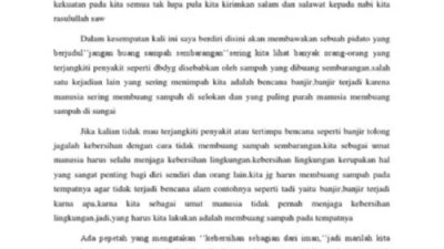 Contoh pidato persuasif tentang pendidikan