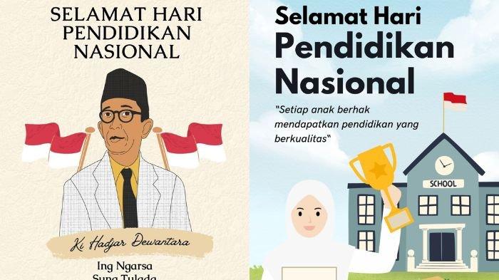 Poster hari pendidikan nasional