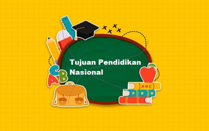 Tujuan pendidikan nasional indonesia
