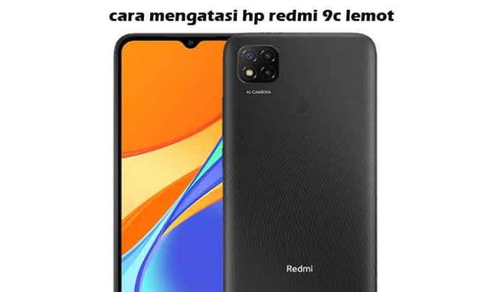 Cara mengatasi hp lemot redmi
