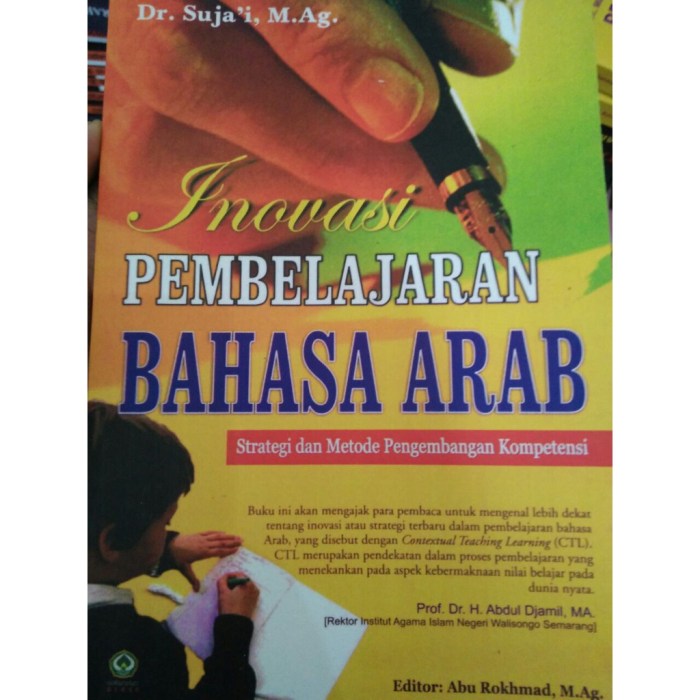 Strategi pembelajaran bahasa arab