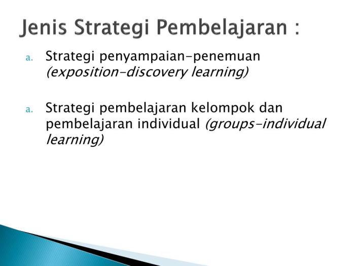 Strategi pembelajaran e learning