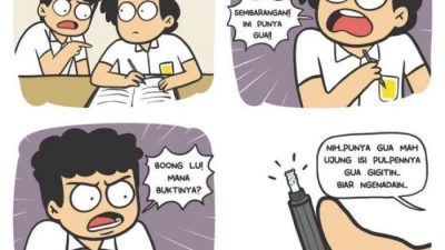Komik pendidikan 4 kotak