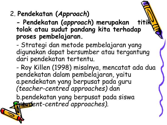 Strategi pembelajaran di tk