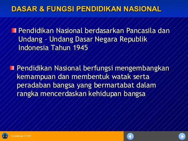 Uu no 20 tahun 2003 tentang sistem pendidikan nasional