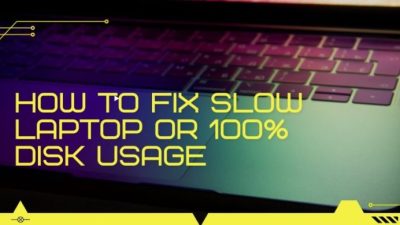 Cara mengatasi laptop lemot windows 10