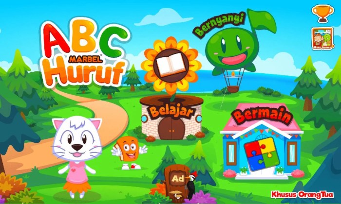 Game online edukasi anak tk