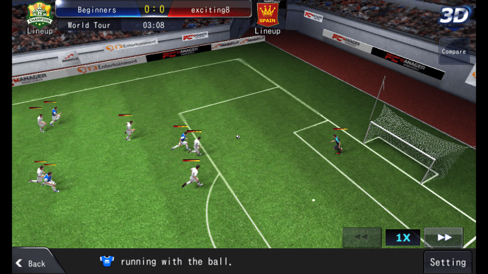 Game online football